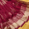 Soft Silk 2057 Soft Lichi Silk Jacquard Work Occasion Saree